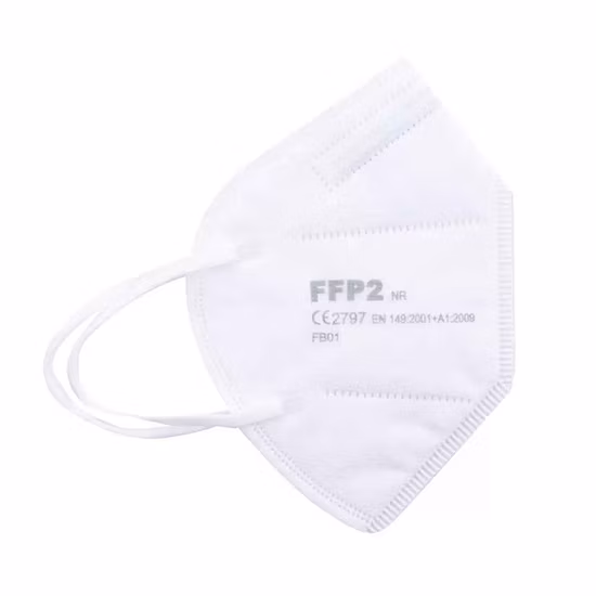 FFP2 N95 KN95 gefaltete Atemschutzmaske ohne Ventil